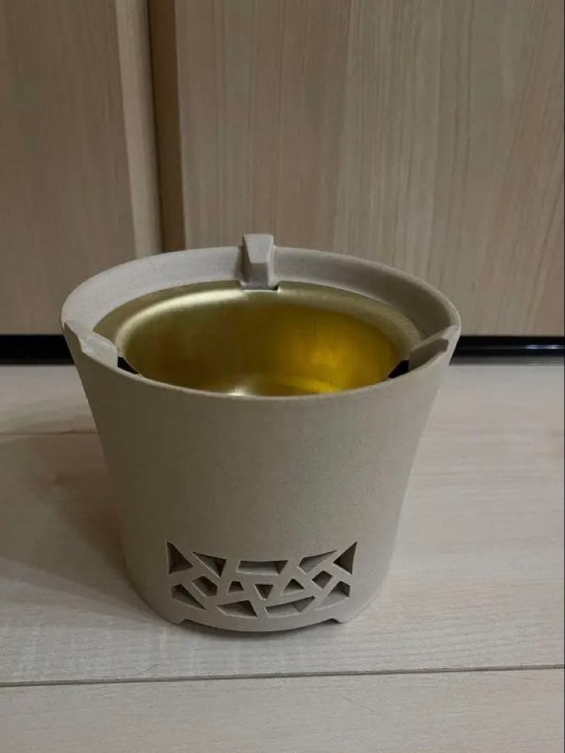 陶製茶道具 円形 火鉢　涼炉　鉄瓶用 即購入◯ 値下げ不可