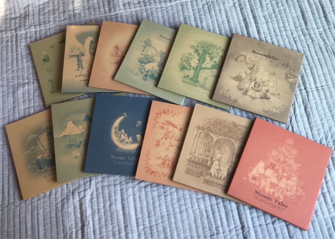 ムーミンアルバム12ヶ月セット