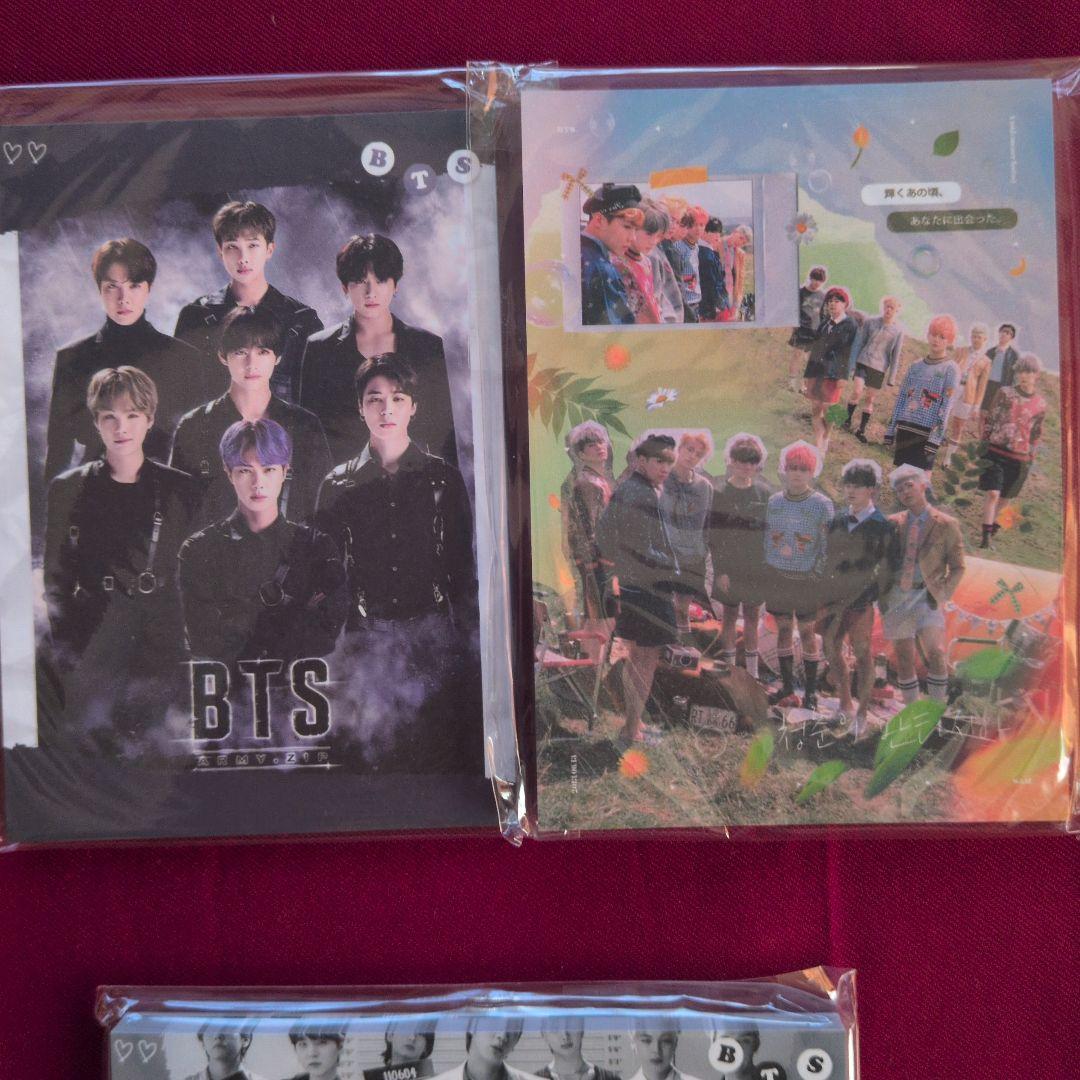 BTS メモ帳大　オール　韓国製作者様　バラ