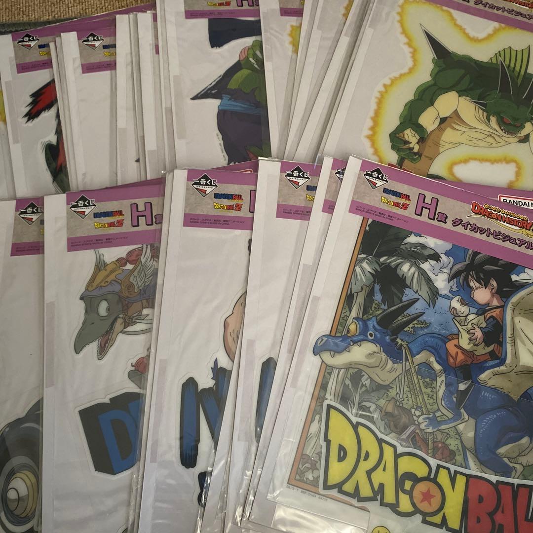 大量 ズッシリ SALE 鳥山明氏 ダイカットビジュアルボード シール 150枚