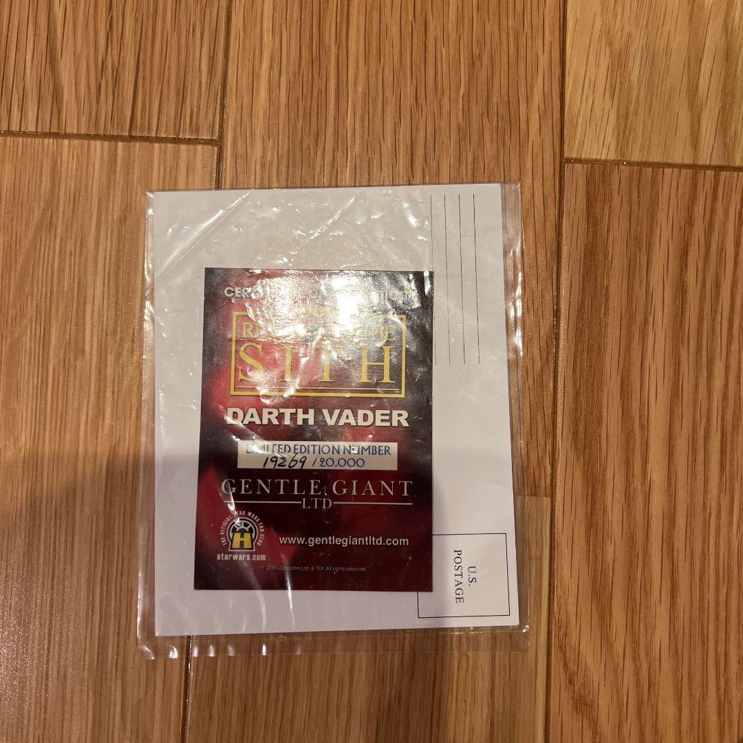 新品未使用　スター・ウォーズ エピソード3 ミニバスト ダース・ベイダー
