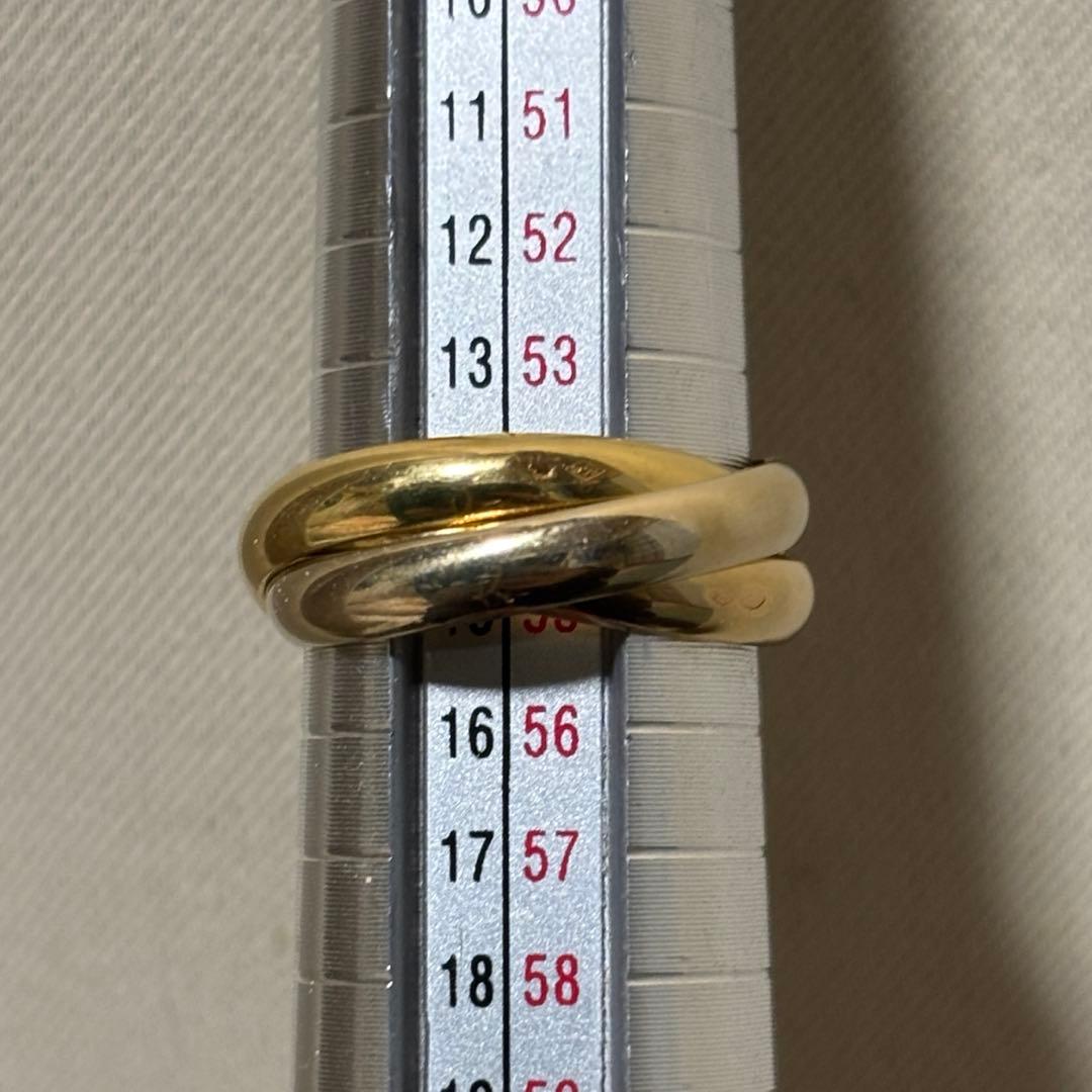 Cartier トリニティリング　#55 9g