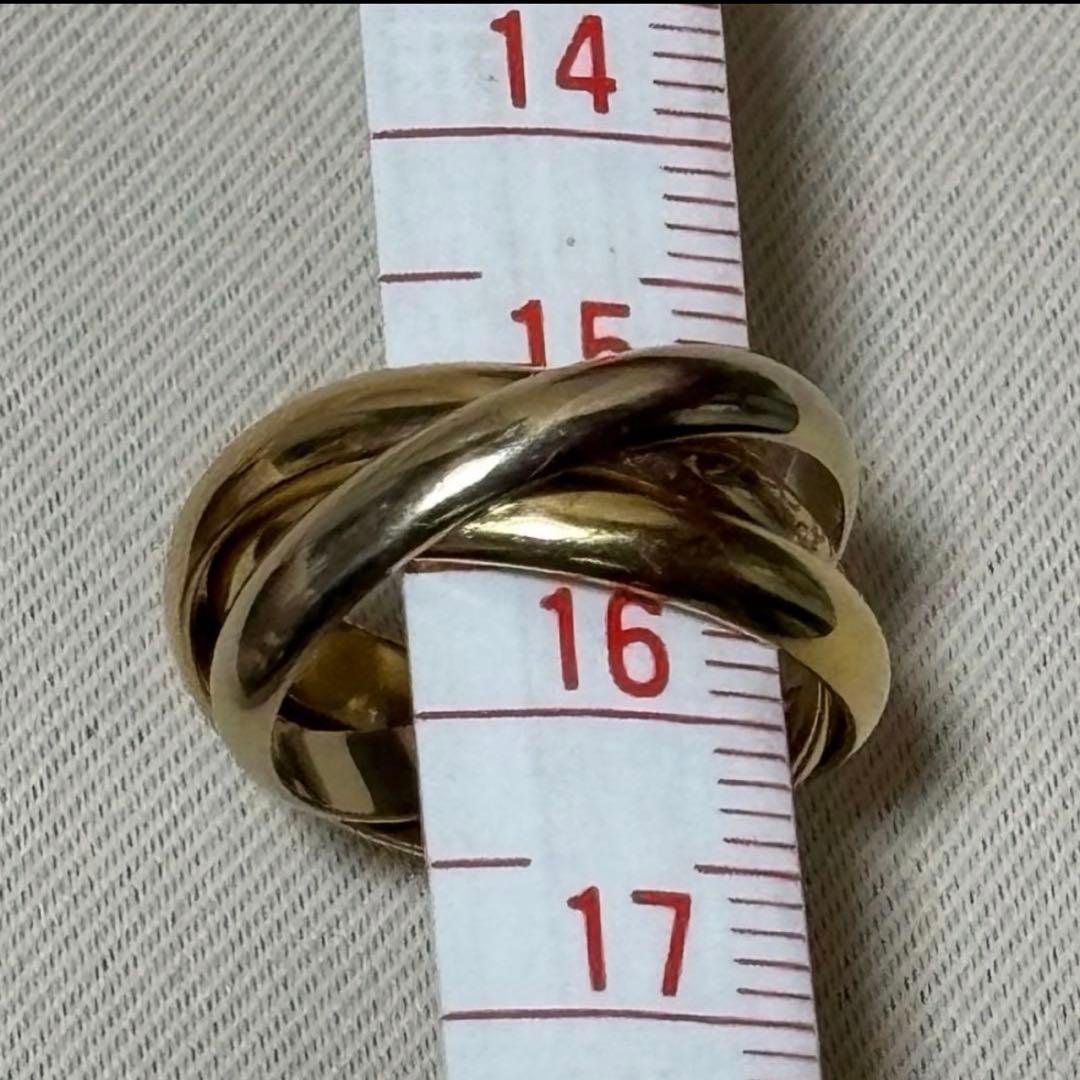 Cartier トリニティリング　#55 9g