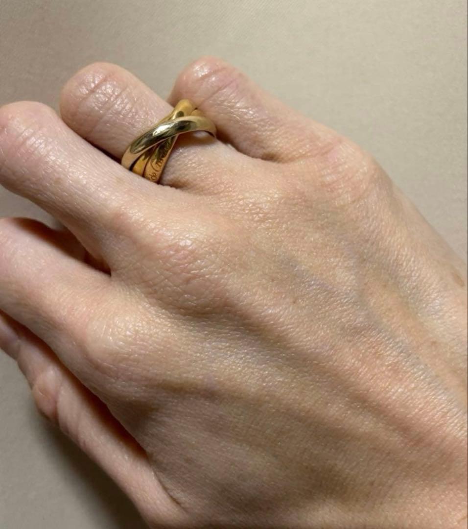 Cartier トリニティリング　#55 9g