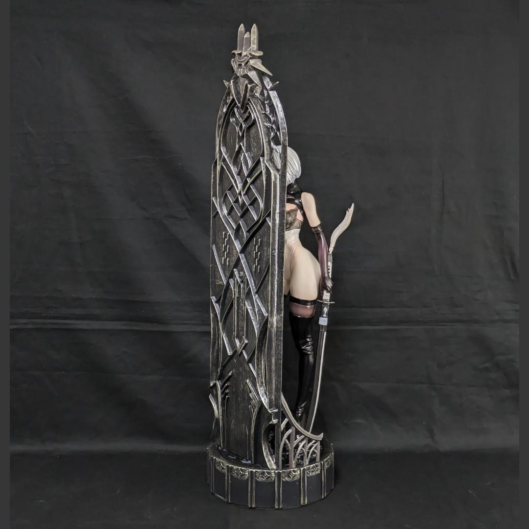 ニーアオートマタ 中破 2B 姿見 61㎝ 頭部２種 完成品フィギュア ミラー