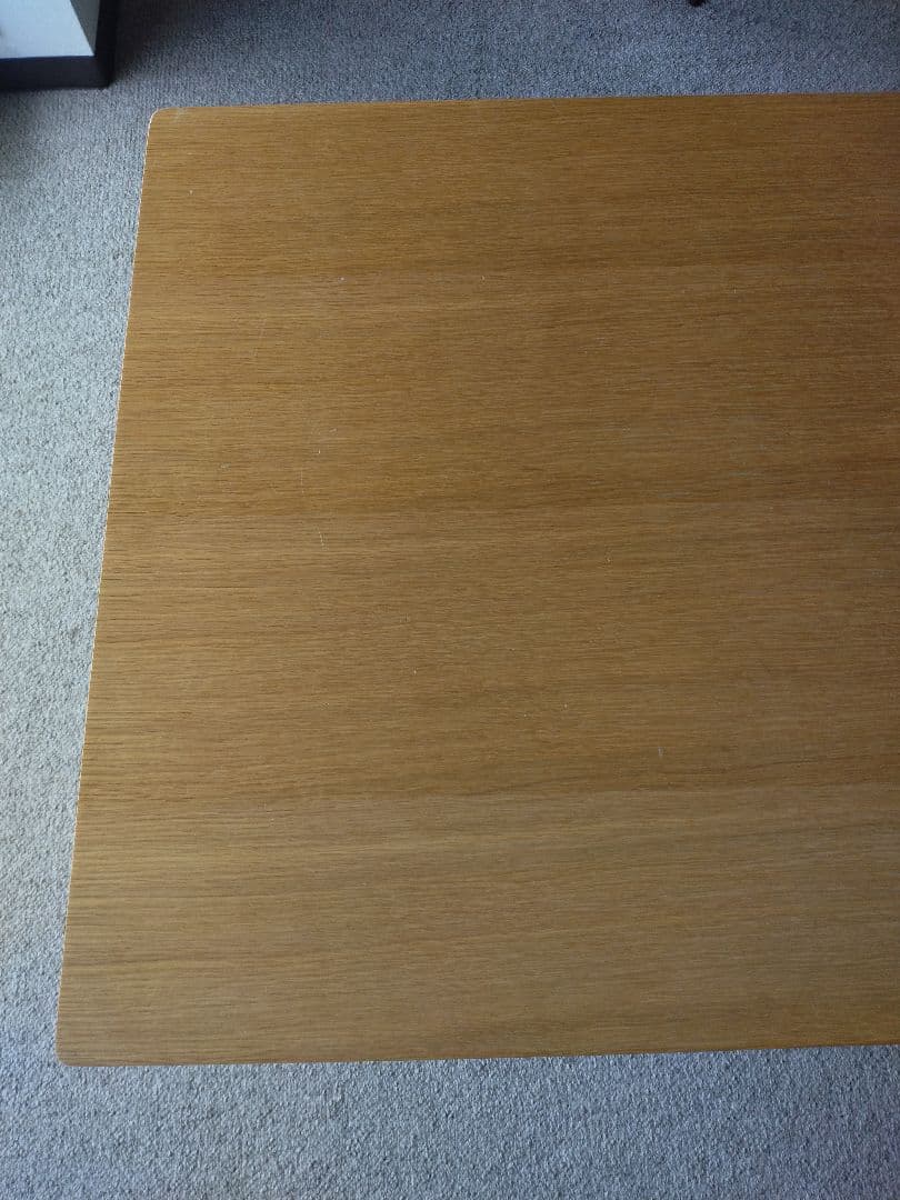 MUJI無印良品 ダイニングでリビングでもつかえるテーブル/オーク材130cm