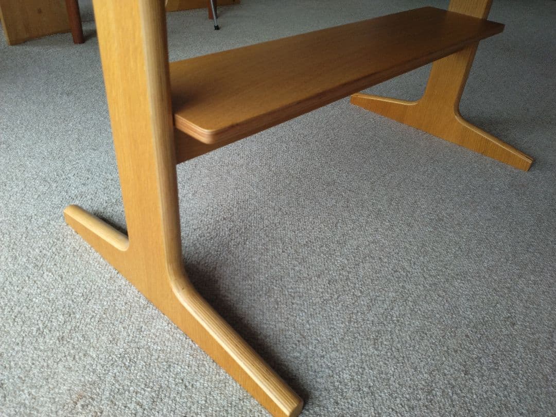 MUJI無印良品 ダイニングでリビングでもつかえるテーブル/オーク材130cm