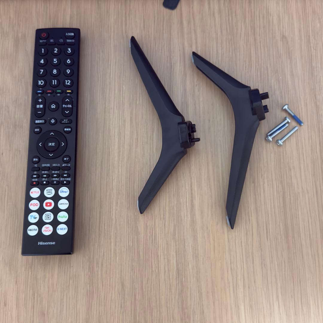 美品！Hisense E4N 40V型 フルHD SMART TV 2024年式