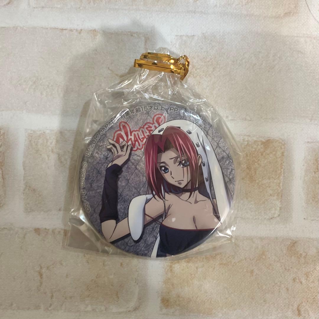 コードギアス　プライズ景品　缶バッジ　カレン　バンド