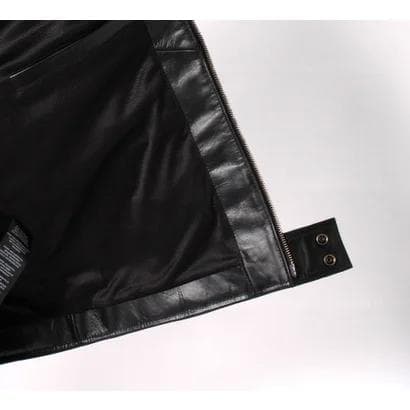 Harley-Davidson ブラックレザー シングル ライダース