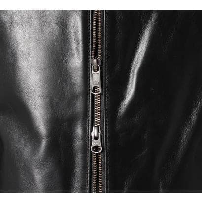 Harley-Davidson ブラックレザー シングル ライダース