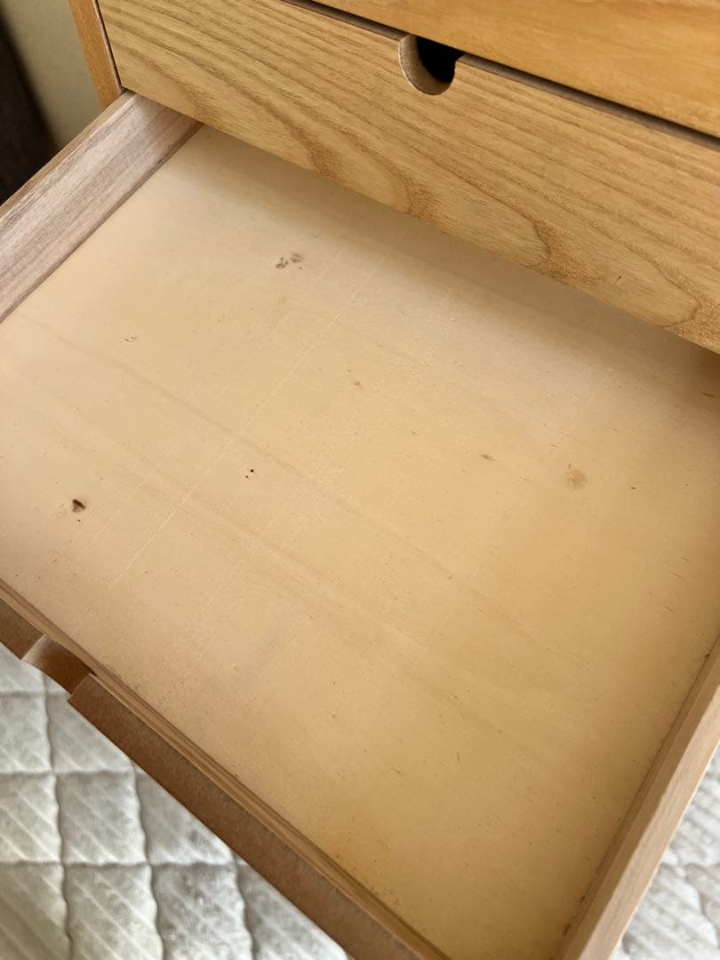 多段 ナチュラル木製 引き出し10段チェスト