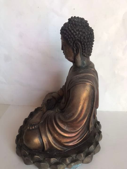 佛像古銅製，（旧家藏出し）時代物，古美術品，高2⃣️6⃣️cm，書房置物