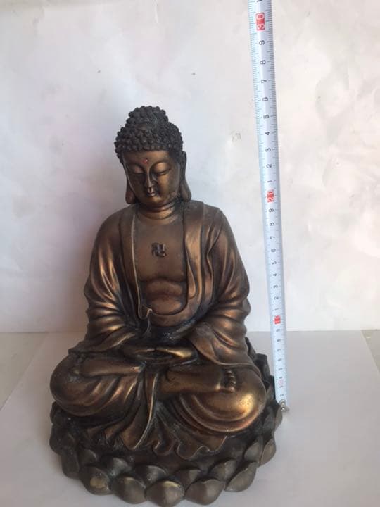 佛像古銅製，（旧家藏出し）時代物，古美術品，高2⃣️6⃣️cm，書房置物