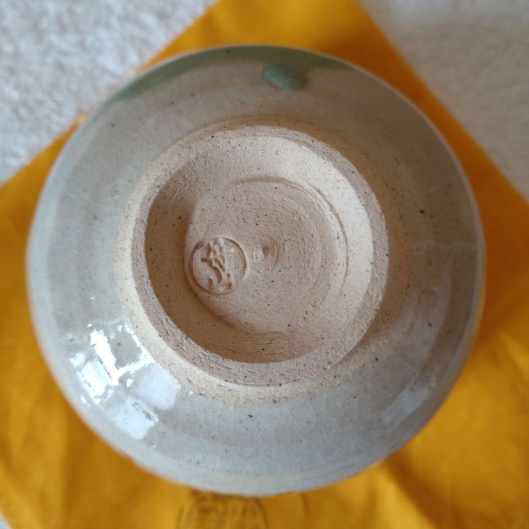 丹山窯　馬の絵茶碗　裏千家15世鵬雲斎家元箱書　小峠丹山造　共箱