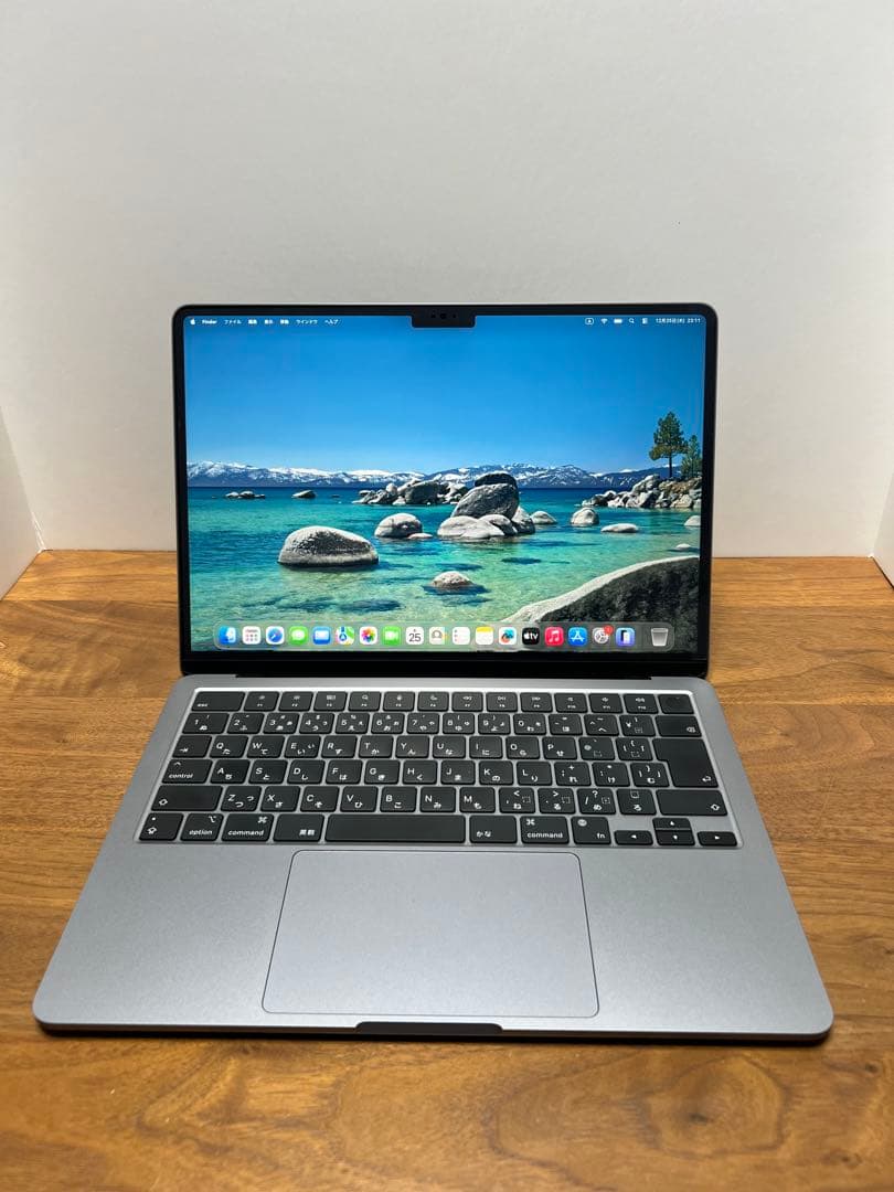 美品❗️MacBook Air 2022 M2チップ　スペースグレイ