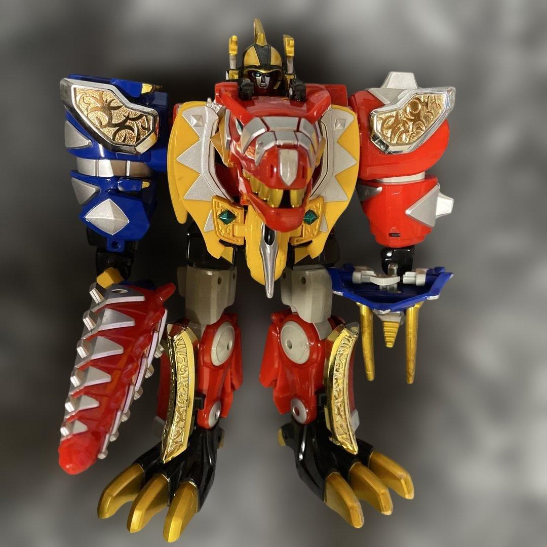 爆竜戦隊アバレンジャー　DX 爆竜合体アバレンオー 電動回転