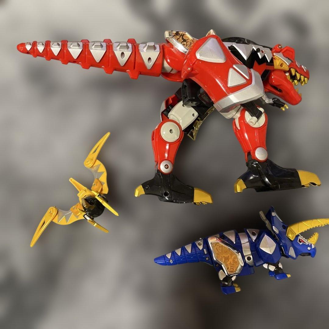 爆竜戦隊アバレンジャー　DX 爆竜合体アバレンオー 電動回転