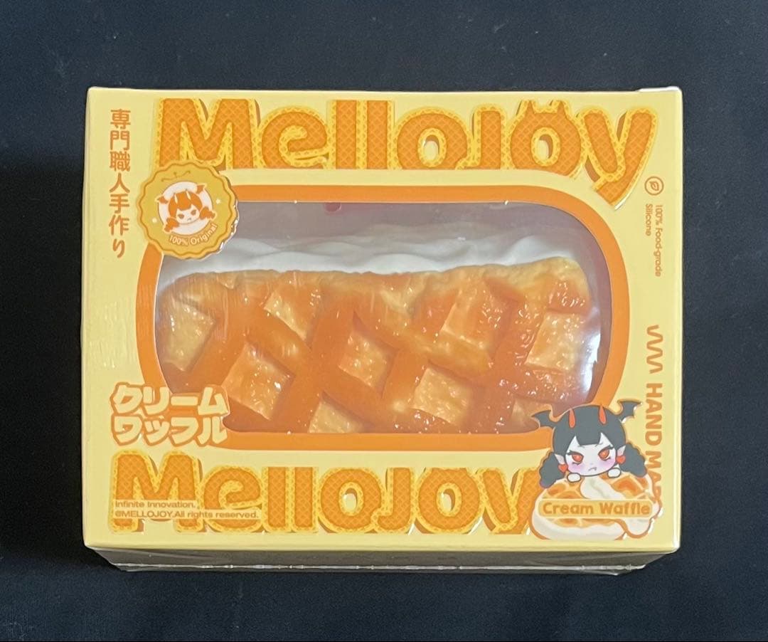 mellojoy クリームワッフル　スクエア　クリーミークリーム