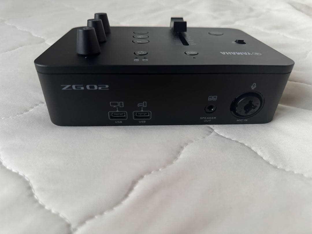 ヤマハ ZG02 ゲーミングオーディオミキサー／オーディオインターフェース