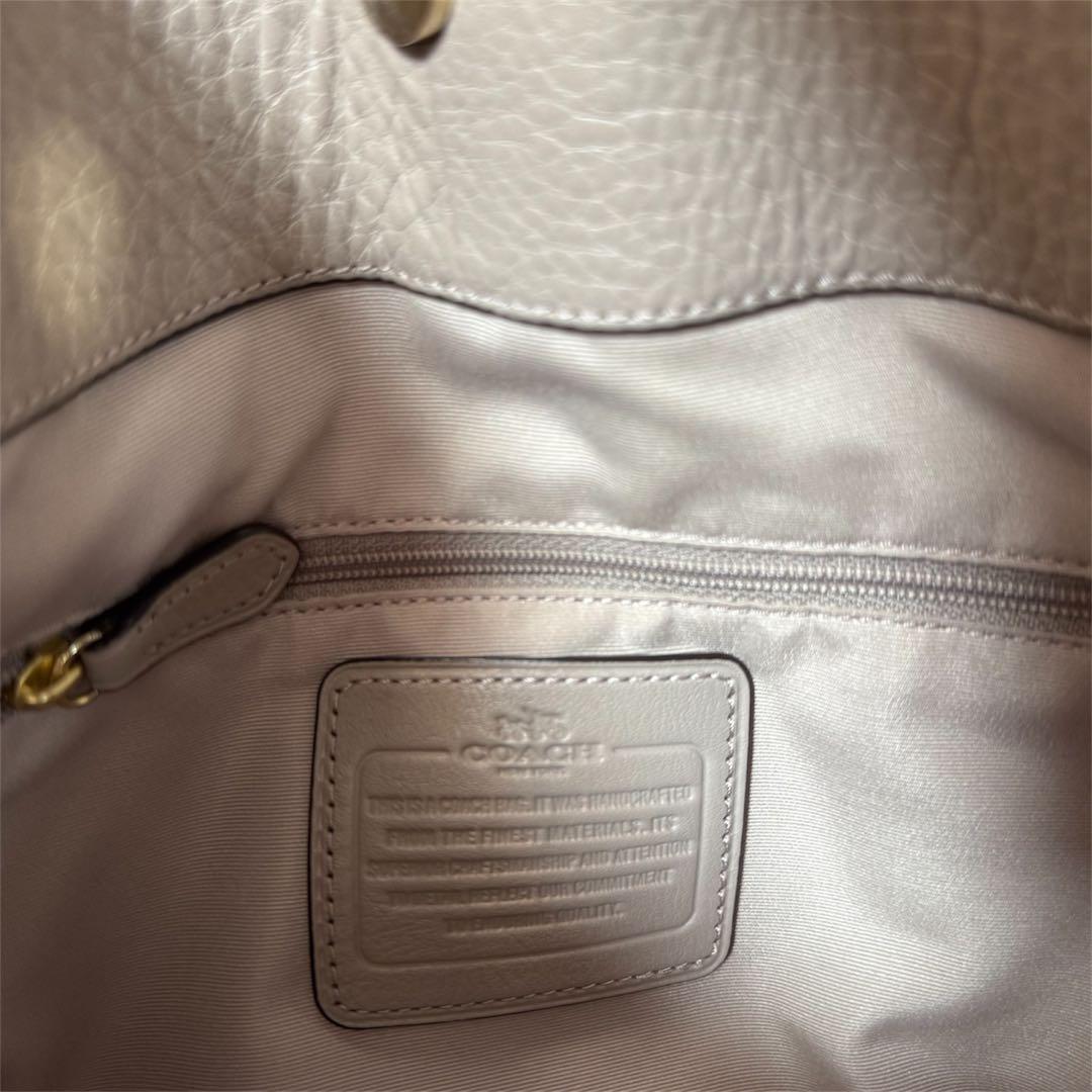 Coach Madison Phoebe ペブルドレザー ショルダーバッグ