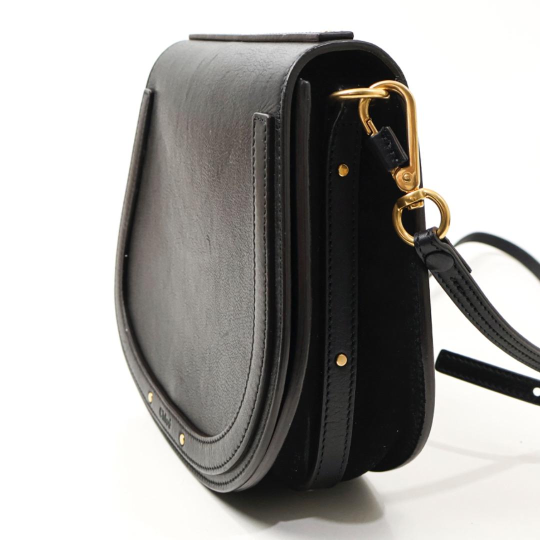 H5112-12◾️クロエ　ナイル　レザーショルダーバッグ