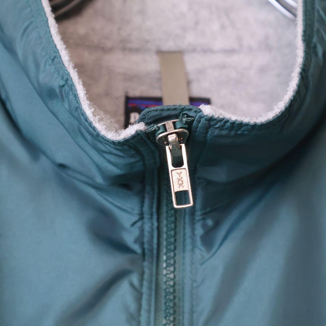 美品patagonia シェルドキャプリーンジャケット ハンターグリーン 雪なし