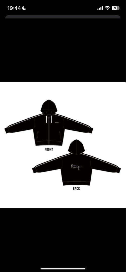 MISAMO ミサモ　パーカー　master piece