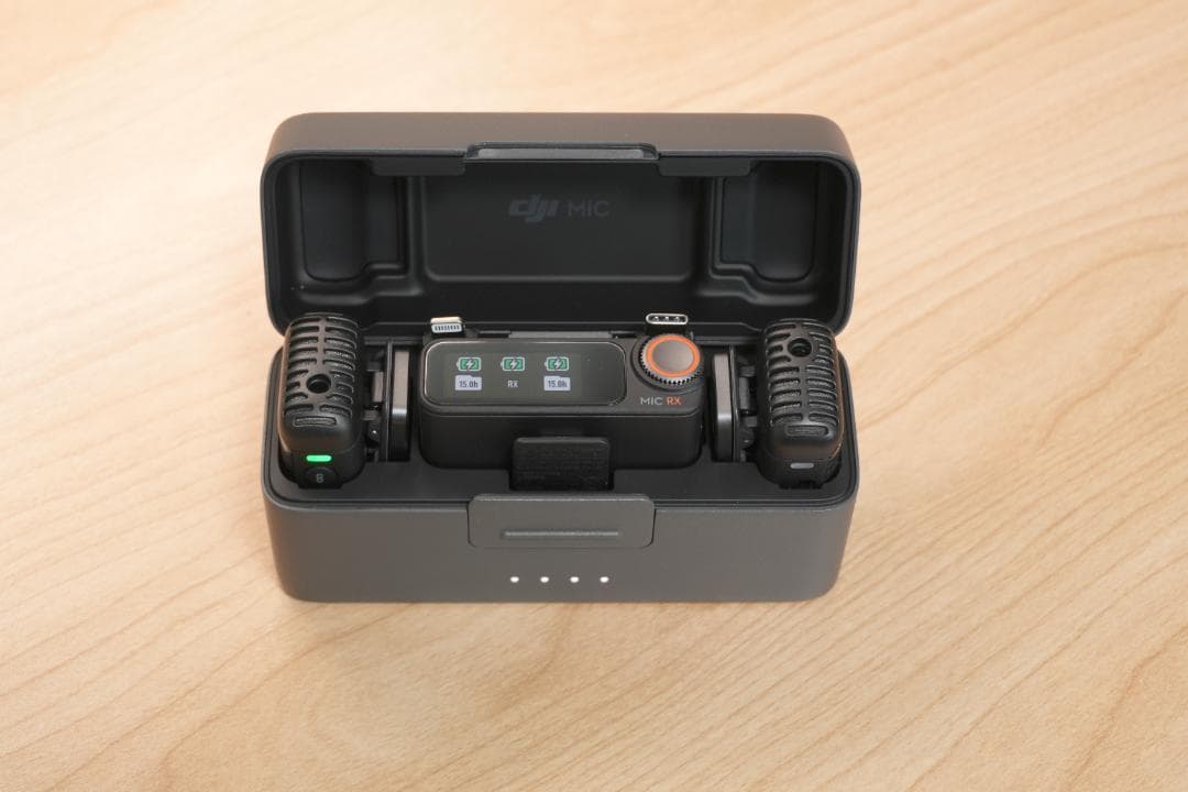 DJI Mic 2（2 TX + 1 RX + 充電ケース）