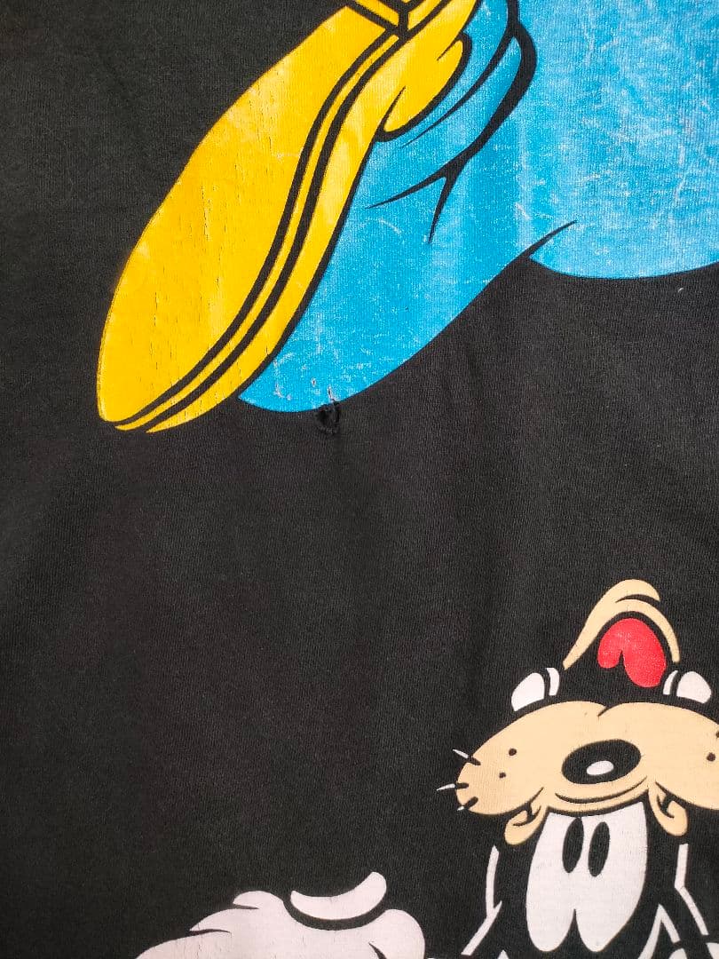 90s 逆さグーフィー ビンテージTシャツ シングルステッチ