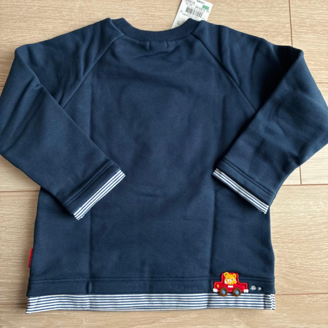 【新品】MIKI HOUSE プッチー　トレーナー 100cm