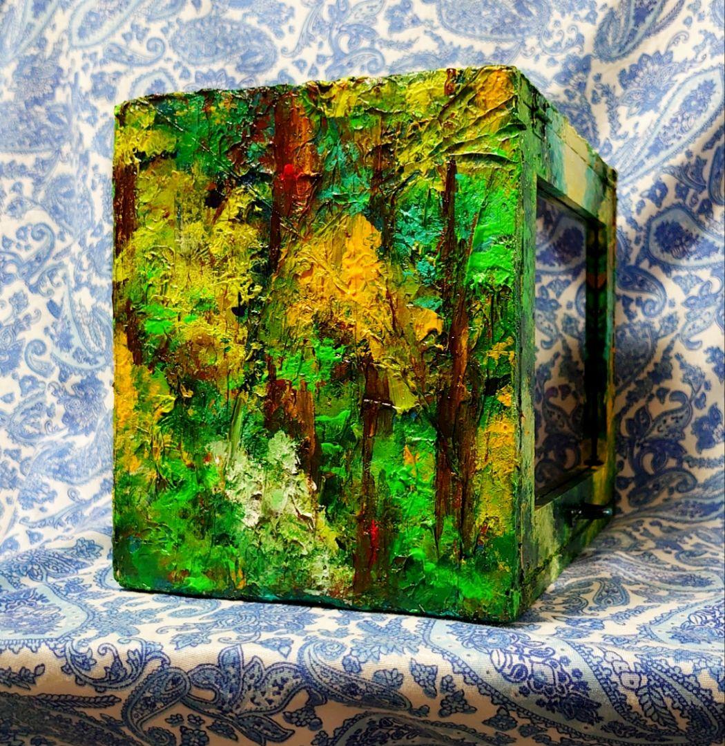 油絵 絵画 森の美術館