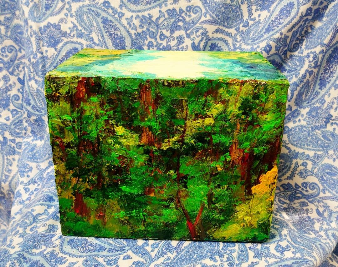 油絵 絵画 森の美術館