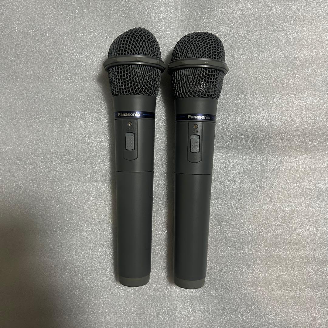 Panasonic WX-4100B ワイヤレスマイク 2本セット(ジャンク)