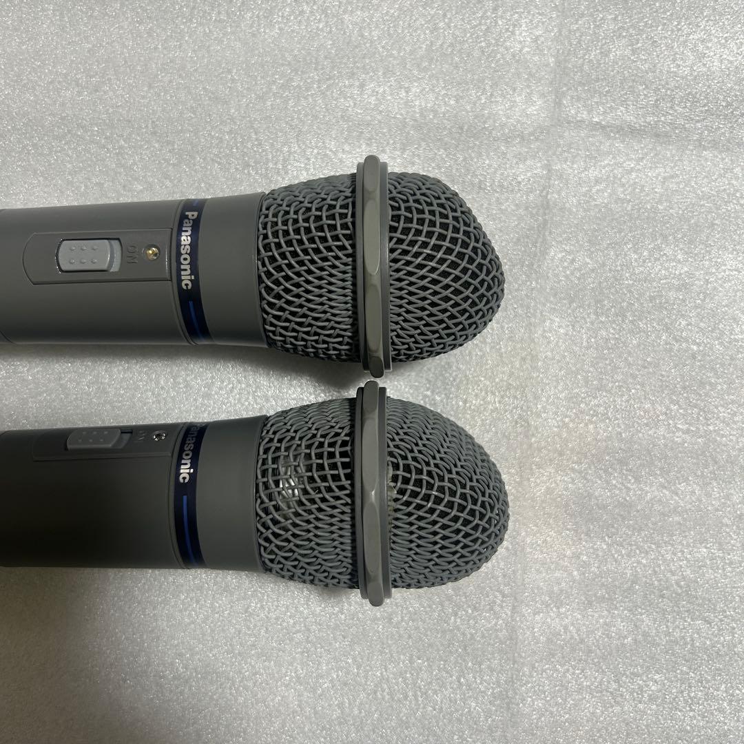 Panasonic WX-4100B ワイヤレスマイク 2本セット(ジャンク)