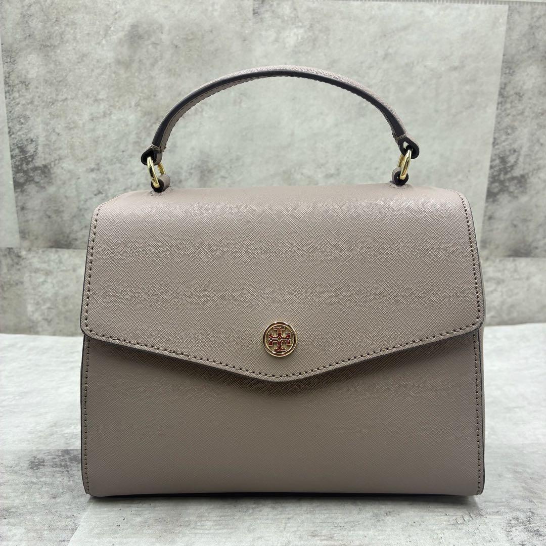 ✨美品✨トリーバーチ　トップハンドル サッチェル　2way ロビンソン　レザー