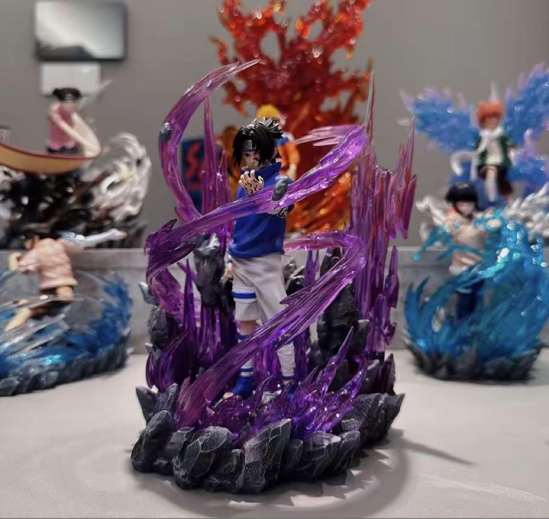 NARUTO ナルト うちはサスケ ガレージキット ガレキ スタチュー⑤③