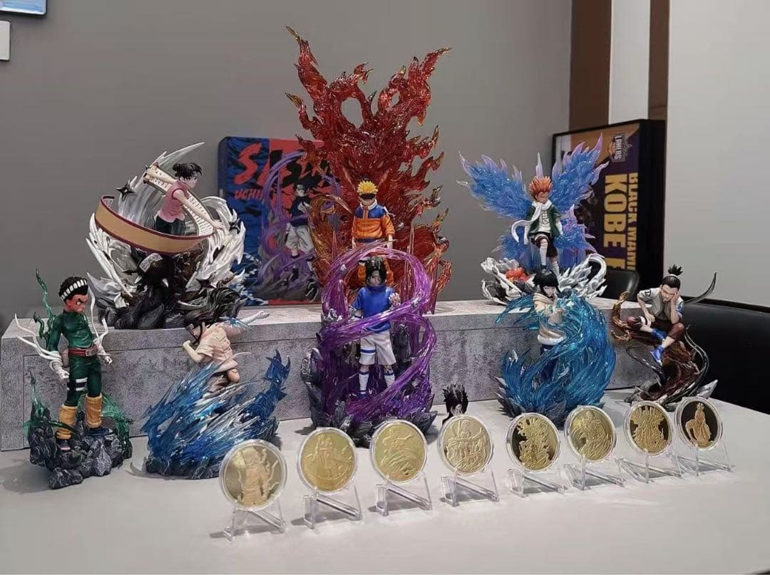 NARUTO ナルト うちはサスケ ガレージキット ガレキ スタチュー⑤③