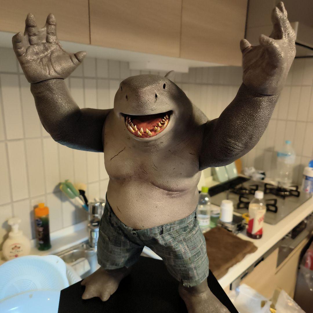 ホットトイズ　キングシャーク　スーサイドスクワッド　極悪党集結