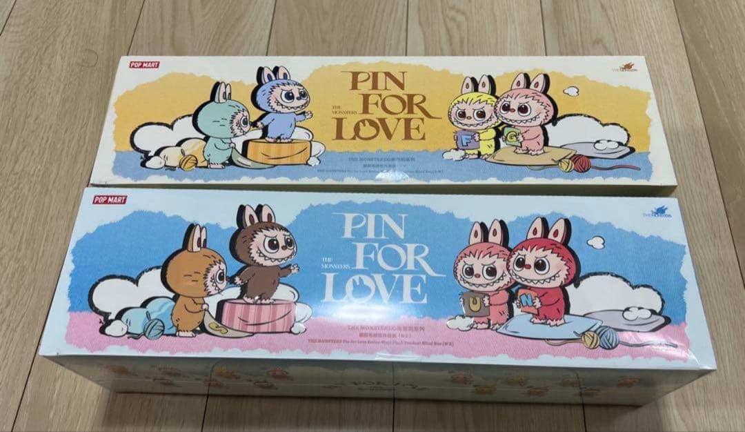 正規品PIN FOR LOVE ラブブ イニシャルアソート　アルファベット　2箱