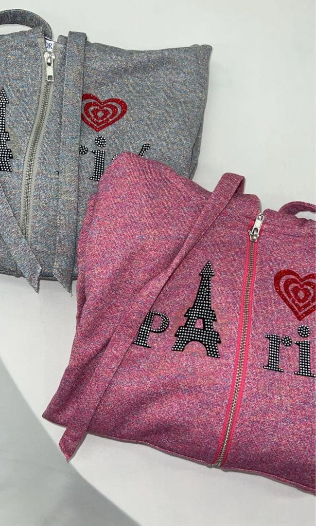 新品 Dinoworks 最新 パーカー フーディー PARIS PORIS