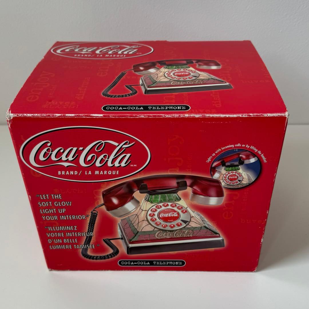 新品　コカ・コーラ　テレフォン　ランプ