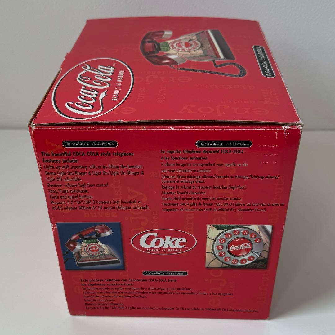 新品　コカ・コーラ　テレフォン　ランプ