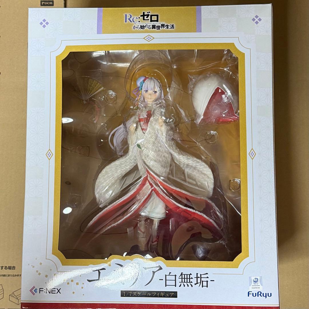 Re:ゼロから始める異世界生活 エミリア 白無垢 フィギュア