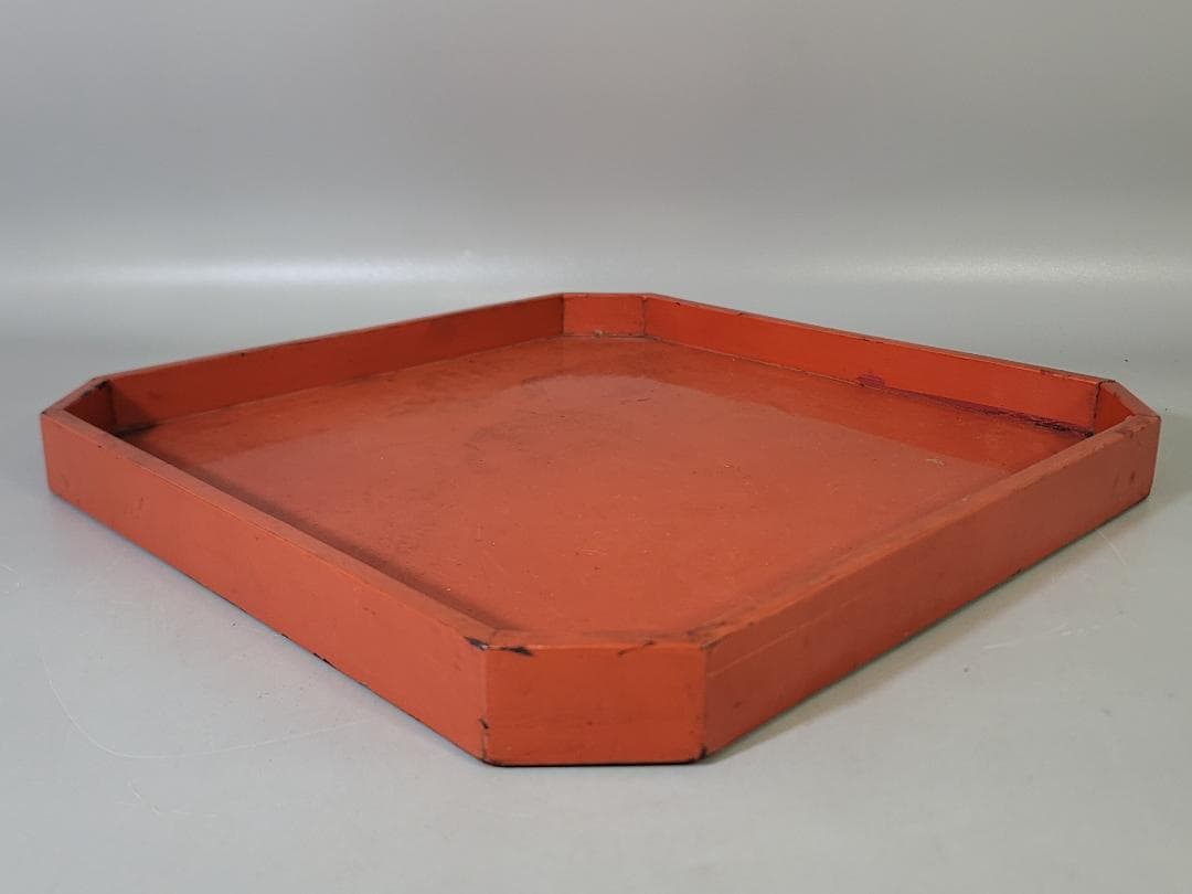 古美術 仿堆朱 陶製 水注 瓶 文房具 DT628