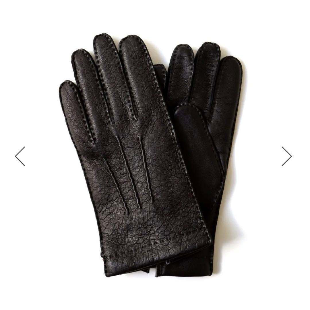 DENTS ペッカリー革 手袋 8サイズ 黒