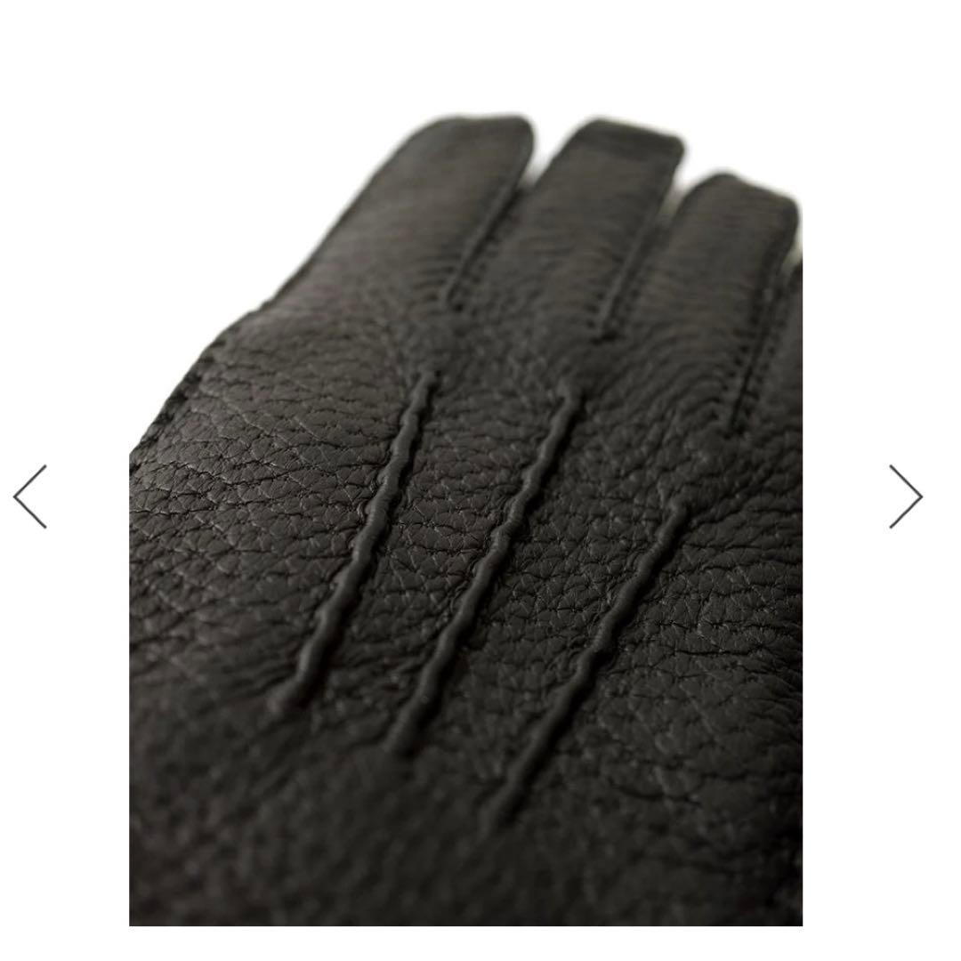 DENTS ペッカリー革 手袋 8サイズ 黒