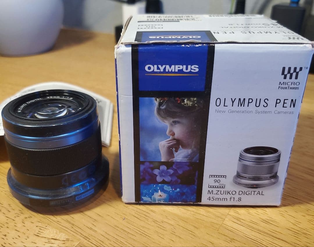 OLYMPUS M.ZUIKO DIGITAL 45mm F1.8 ブラック