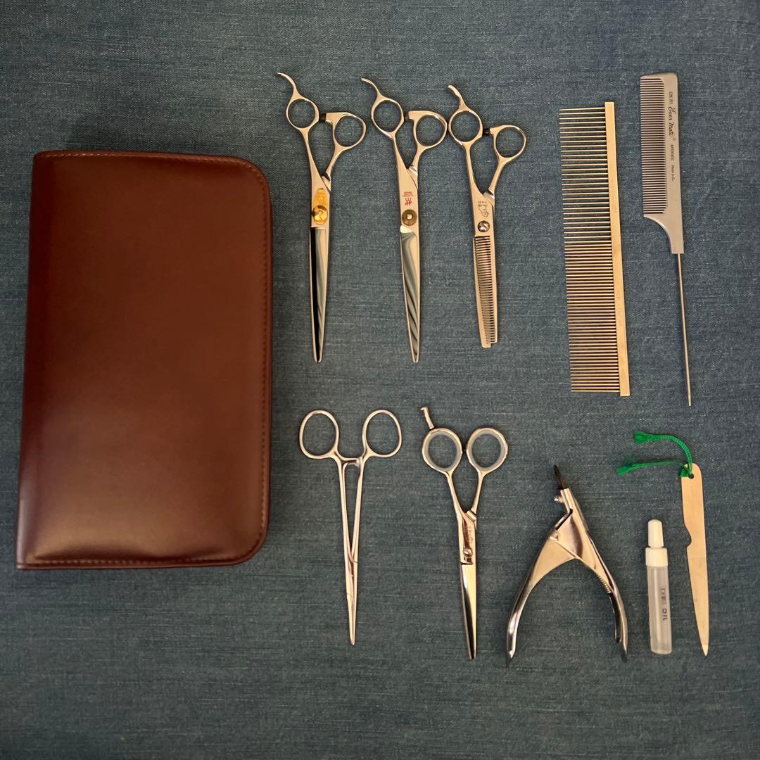 ペット トリミング ハサミセット