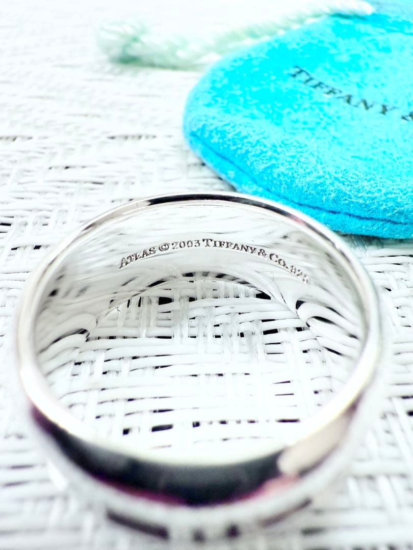 ティファニー　アトラス　約17号　磨き済み　925 リング　指輪　2003